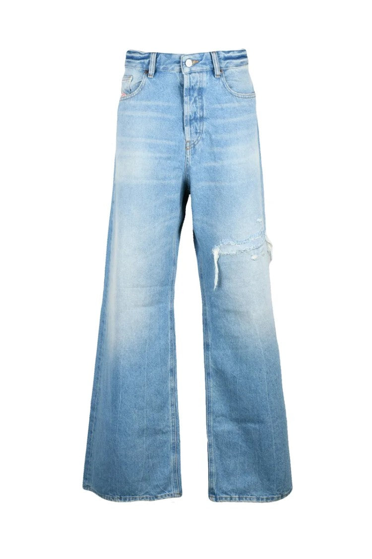 Diesel 1996 D-Sire Loose Fit Jeans - Light Blue