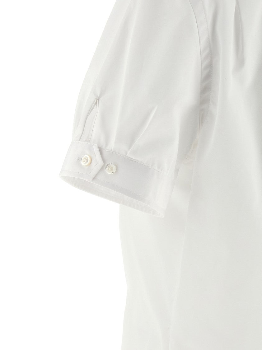 Thom Browne Cotton Poplin Shirt With Removable Sash