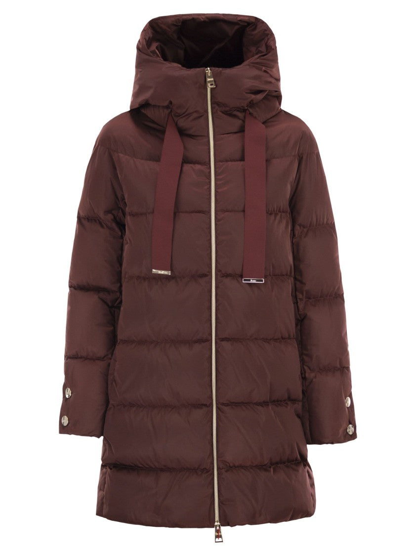Herno A-Shape Down Jacket With Hood