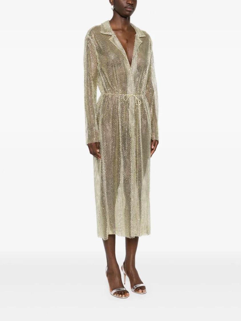 Philosophy Di Lorenzo Serafini Flowing Silhouette Dress With Design