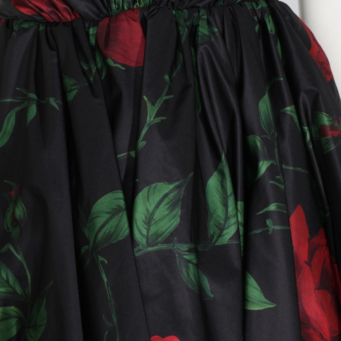 Blumarine Voluminous Off-Shoulder Bubble Mini Dress