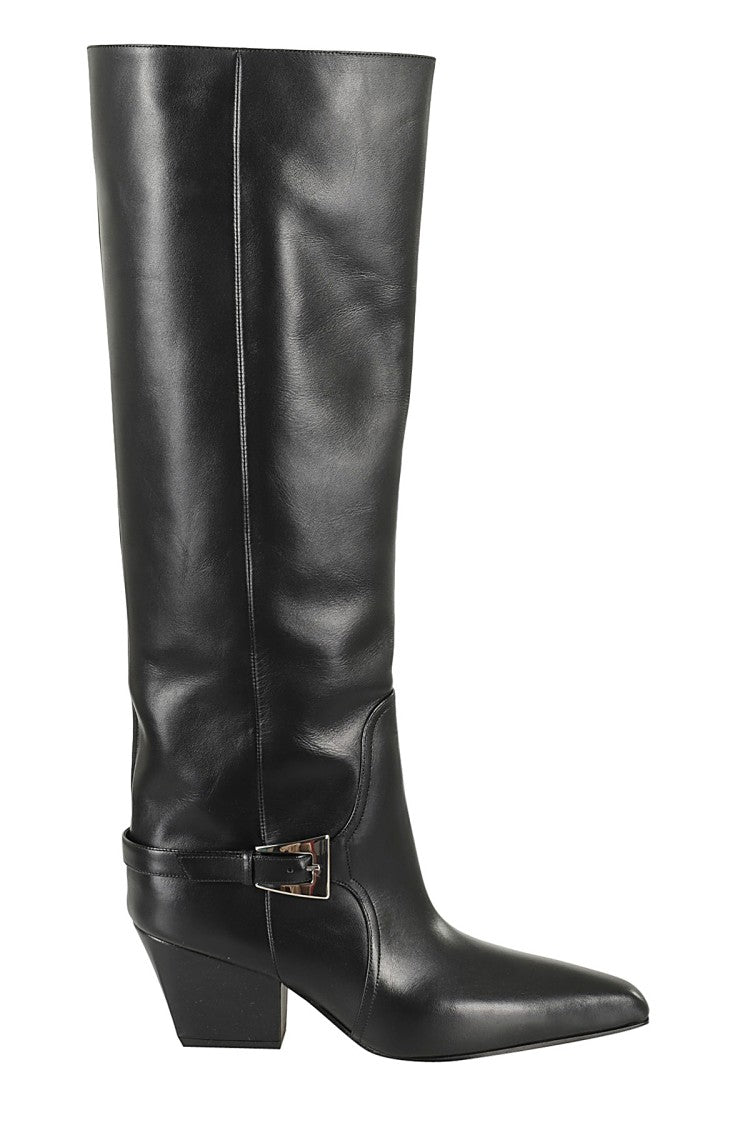 Paris Texas Jane Buckle Boot 60