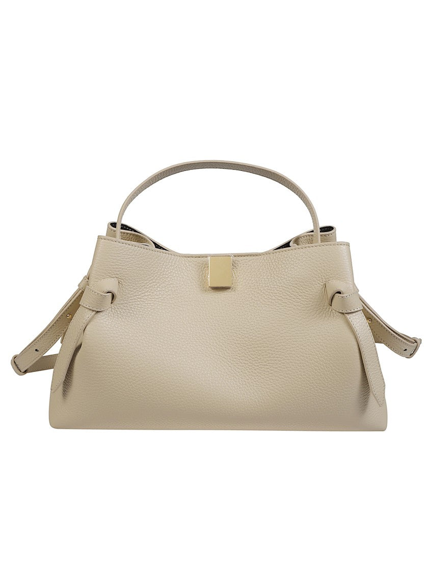 Yuzefi Gyoza Bag Structured Pebbled Leather Shoulder Bag