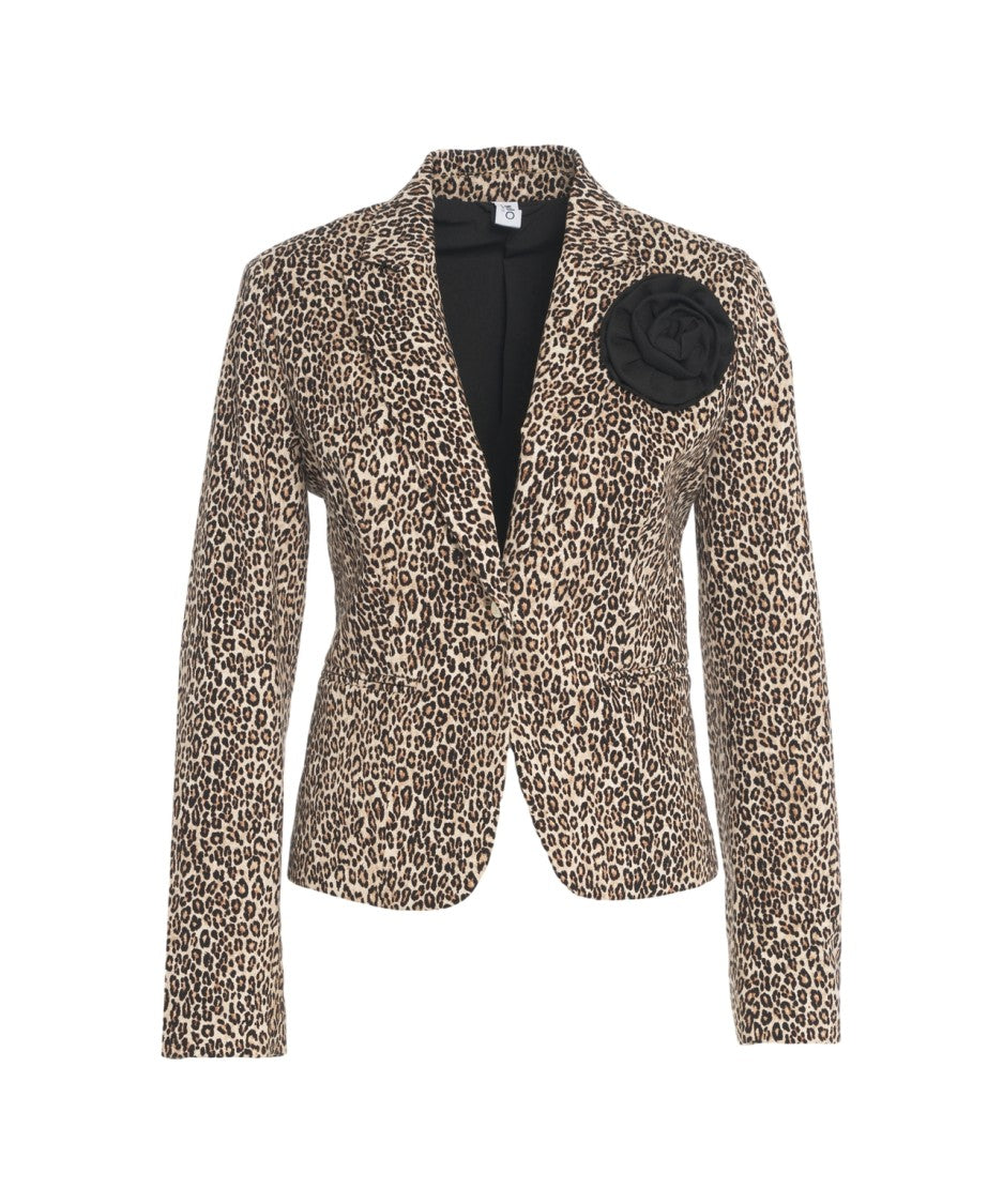 Liu Jo Animal Print Blazer