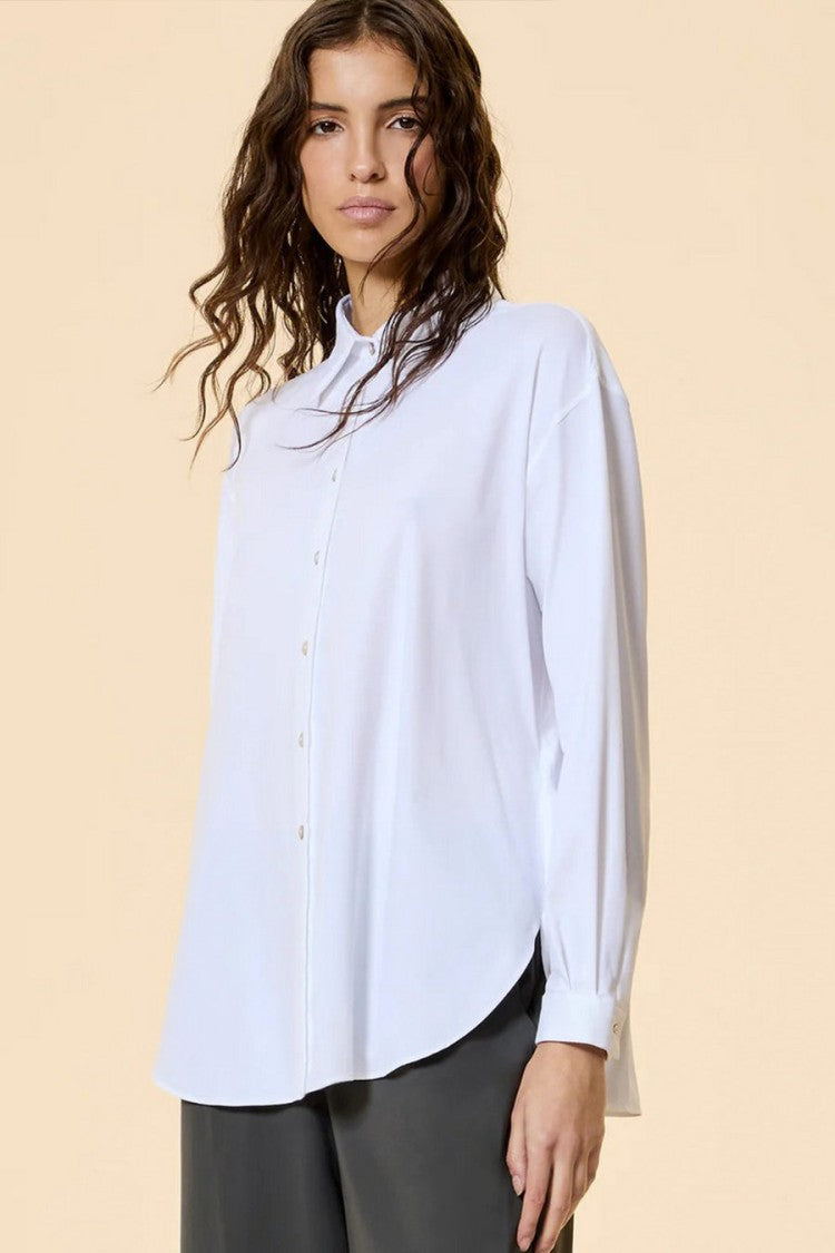 Rrd White Cotton Shirt