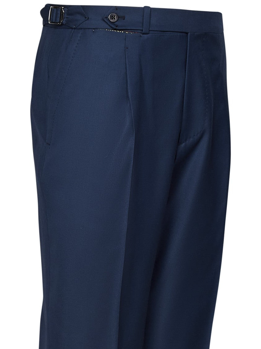 Franzese Collection Tailored 150’S Merino Wool Trousers