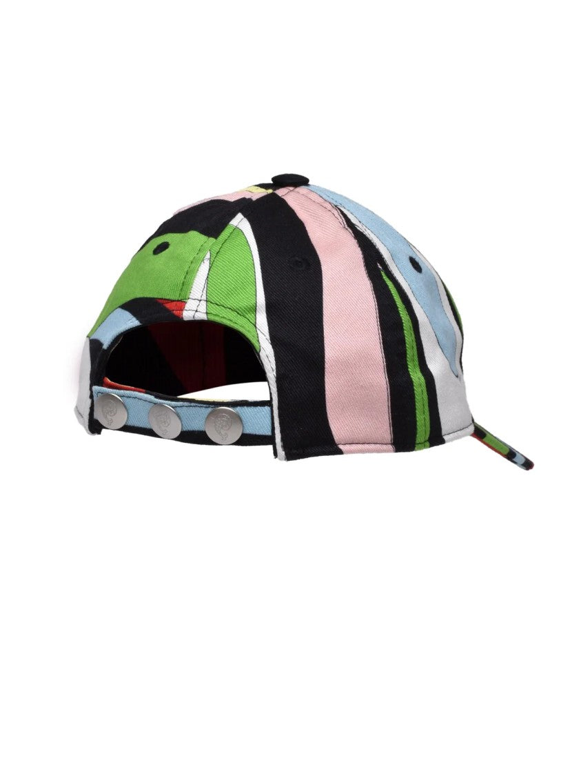 Pucci Multicolored Cotton And Elastane Pucci Hat