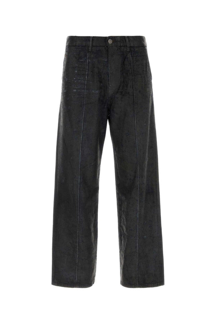 Diesel Black Denim D-Chino-Work 0Pgaz Jeans