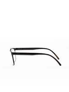 Hoffmann Sleek Grey Optical Frames With Refined Horn Material