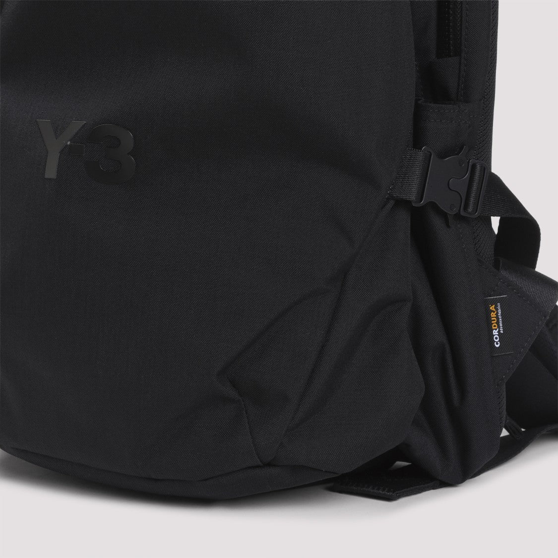 Y-3 Functional Black Polyamide Backpack With Adjustable Straps