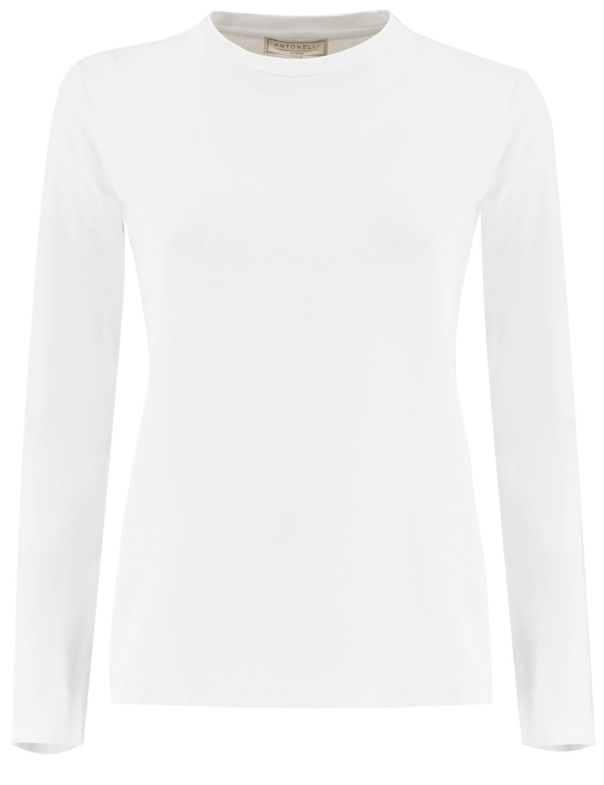 Antonelli Tailored White Cotton Shirt