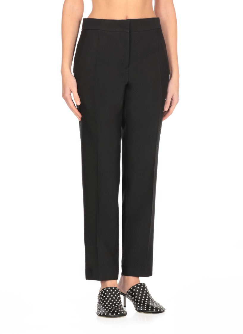 Jil Sander Silk Blend Tailor Trousers