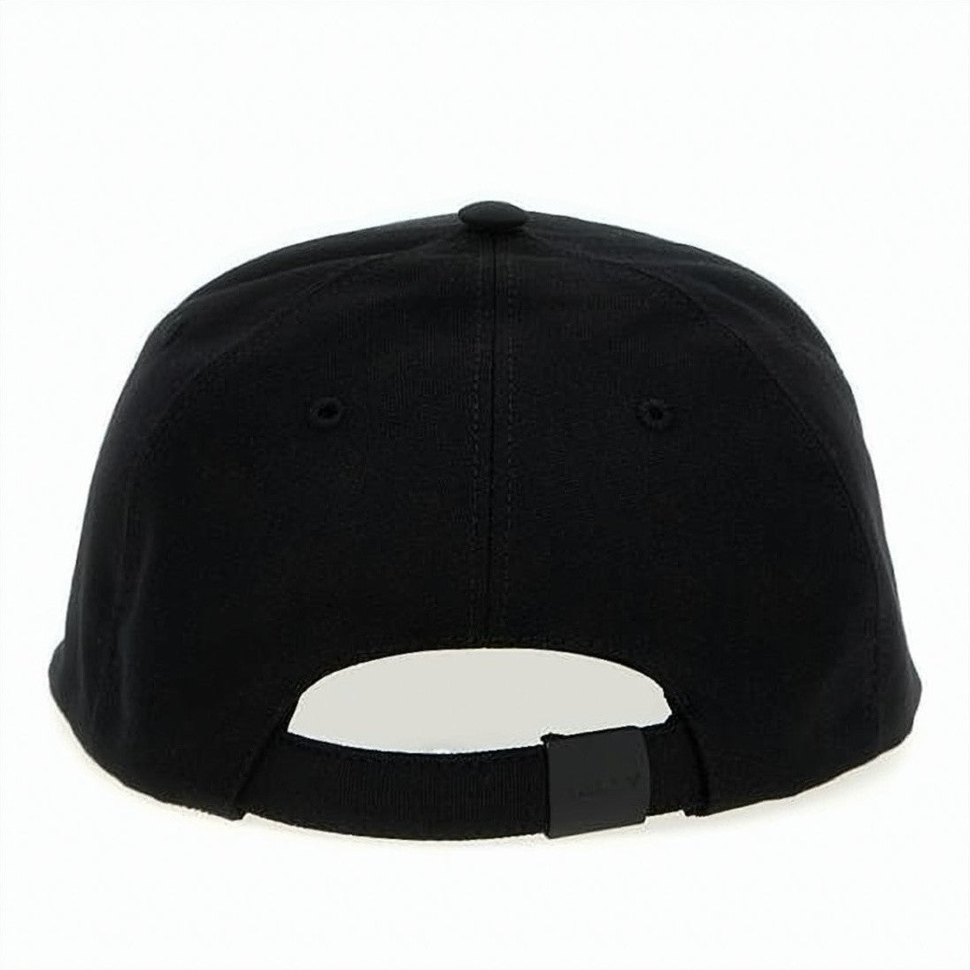 Bally Black Baseball Cap With Gold Embroidered Emblem