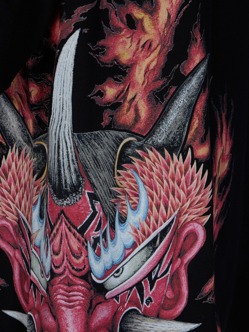 Y-3 Gfx Ss Tee Graphic Print Cotton T-Shirt