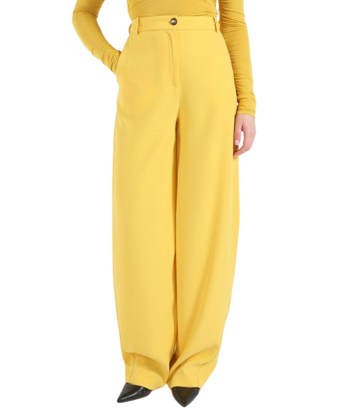 Elisabetta Franchi Lightweight Crepe Tailored Trousers