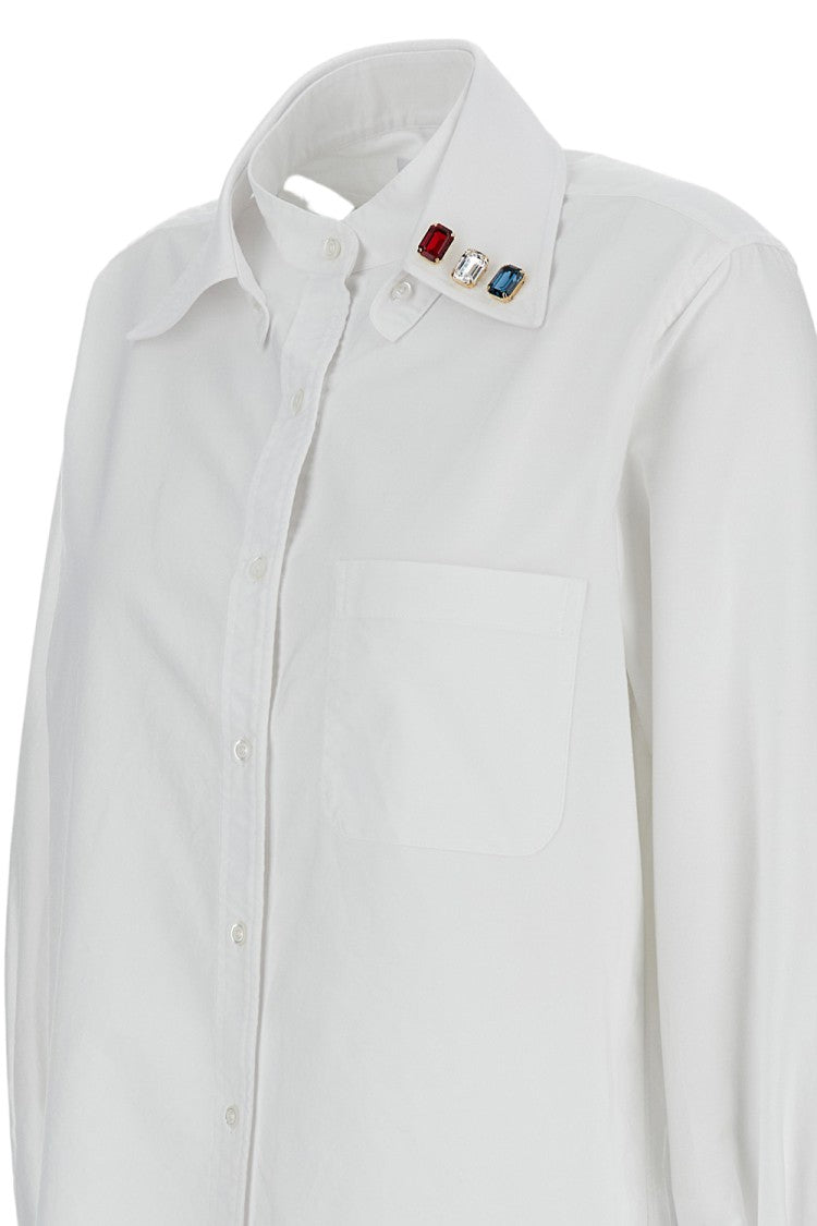 Thom Browne Oversized White Cotton Shirt