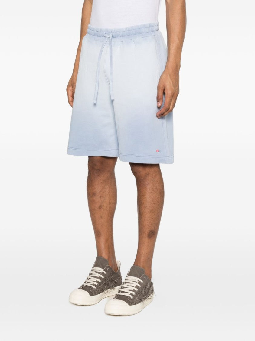 Diesel Relaxed Fit Gradient Silk-Nylon Shorts