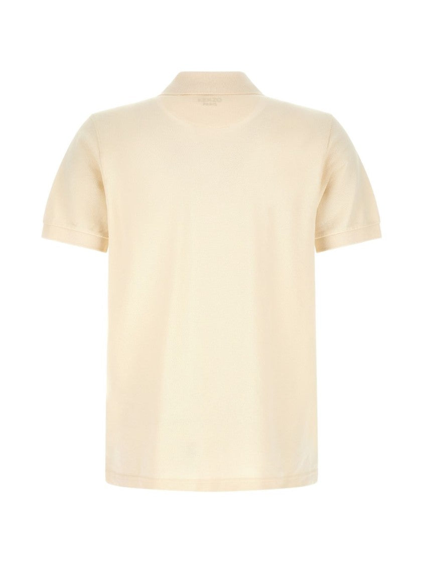 Kenzo Minimalistic Silk And Nylon Polo Shirt