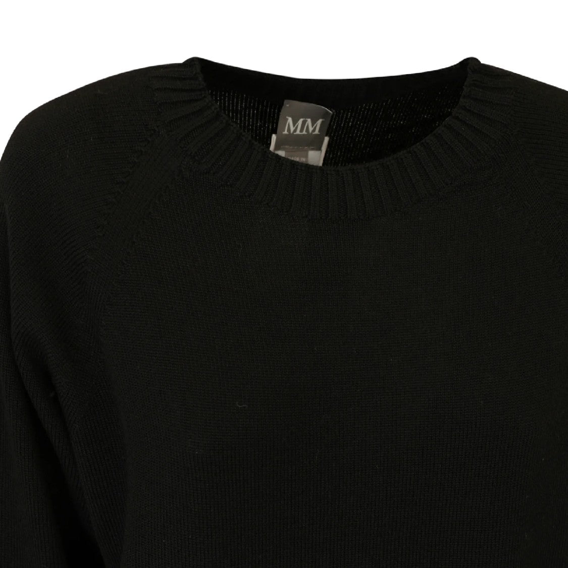 Max Mara Ebano Virgin Wool Crew Neck Sweater