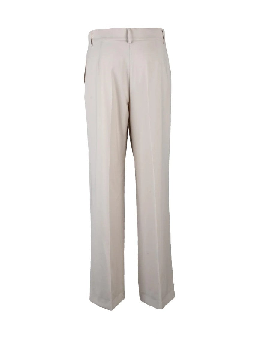 Max Mara Weekend Max Mara Virgin Wool Trousers - Beige