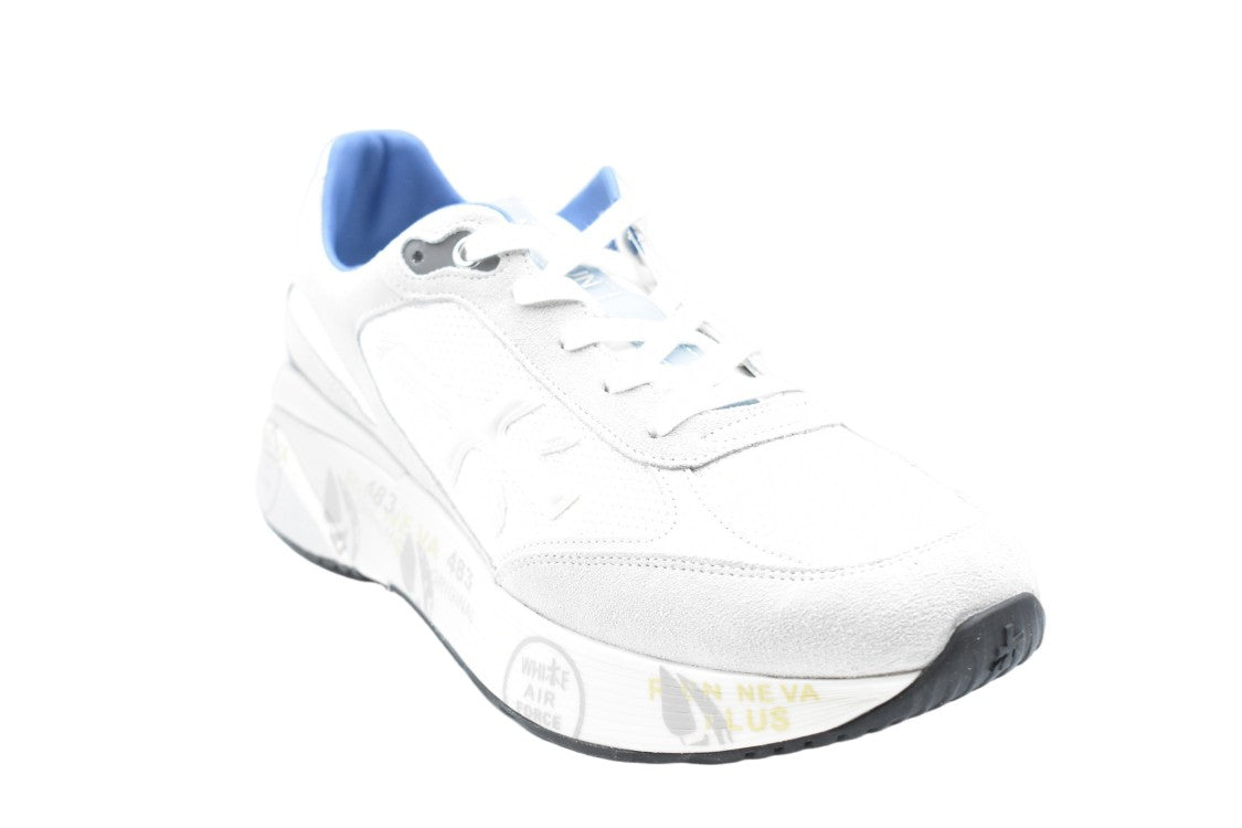 Premiata Black Sleek Silhouette External Logo Shoes