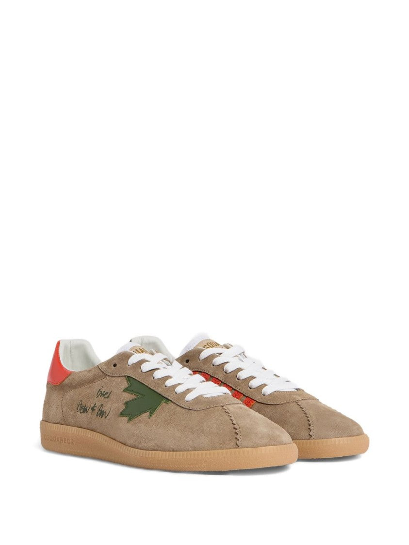 Dsquared2 Multicolour Sneakers With Asymmetrical Detail