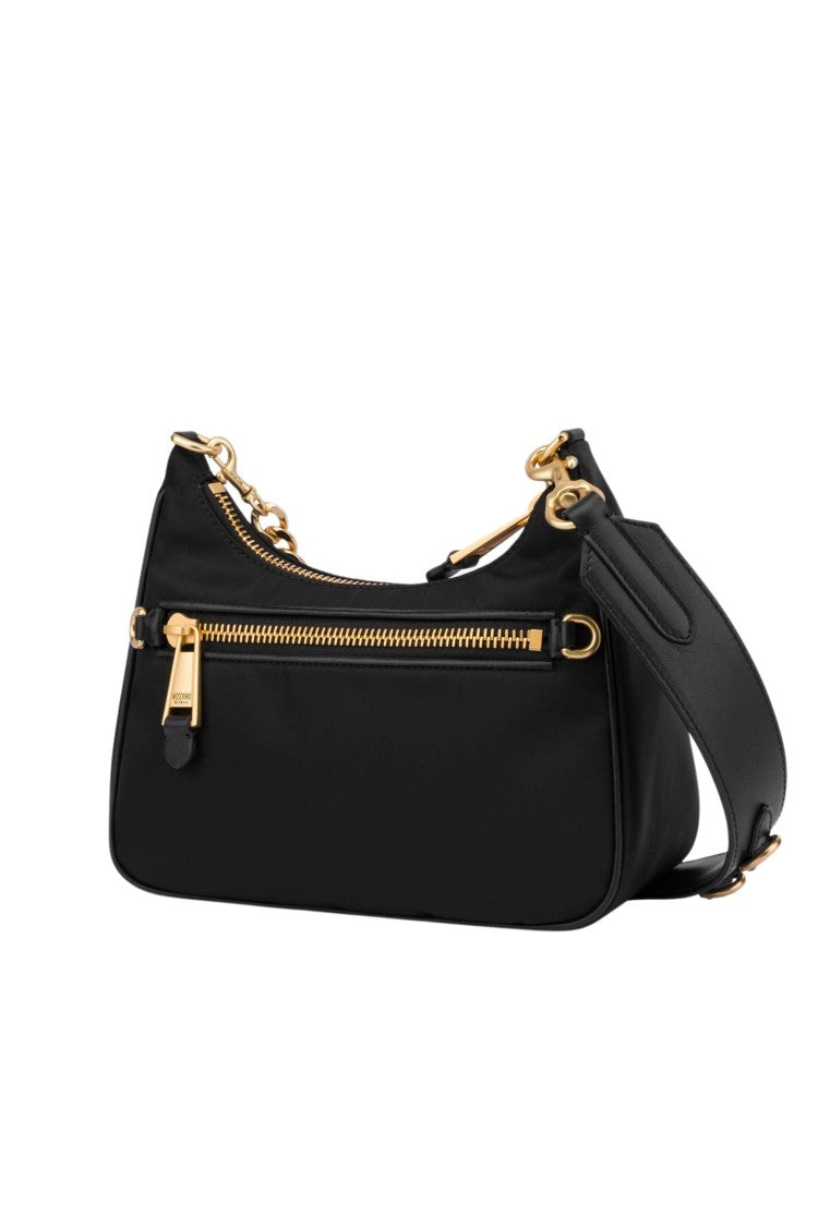 Moschino Black Hobo Bag