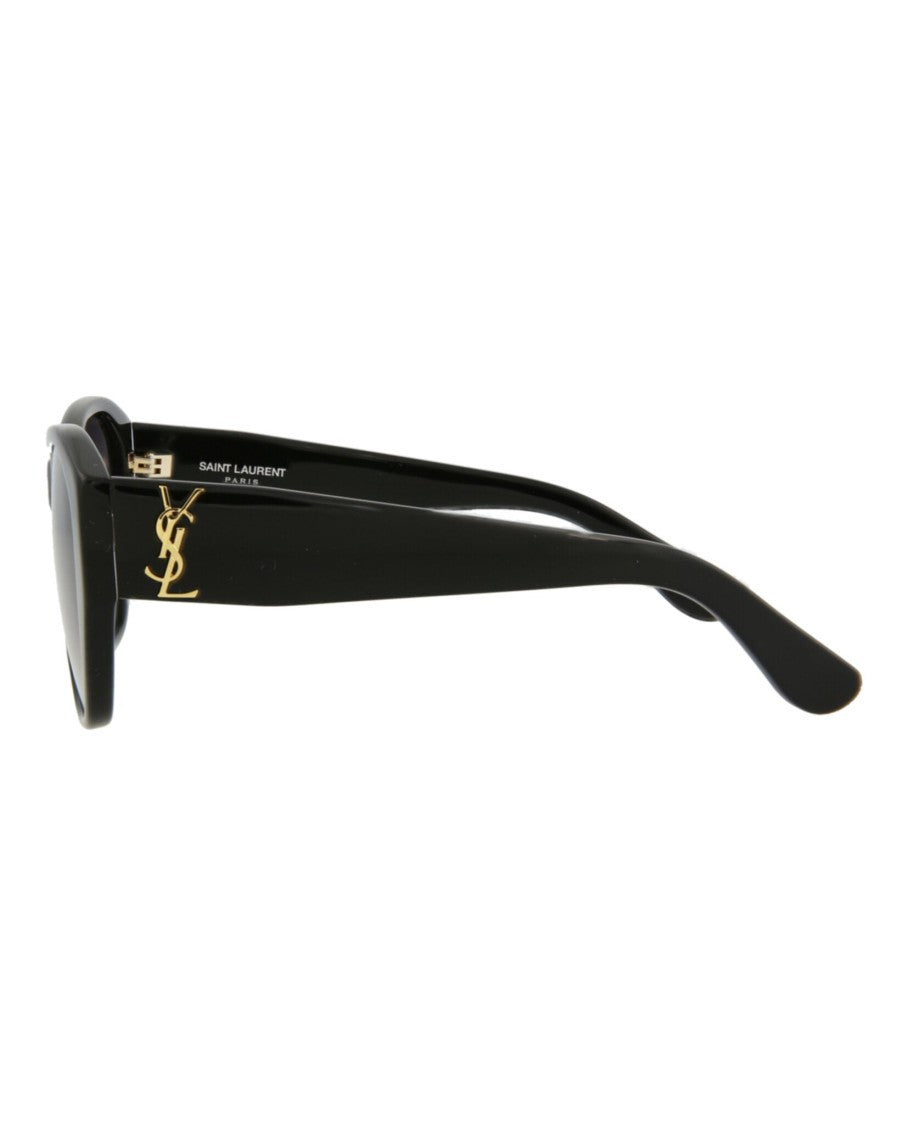 Saint Laurent Round-Frame Acetate Sunglasses