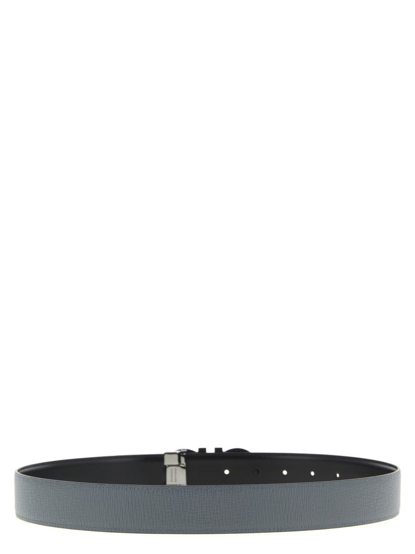 Ferragamo 'Gancini' Reversible Belt
