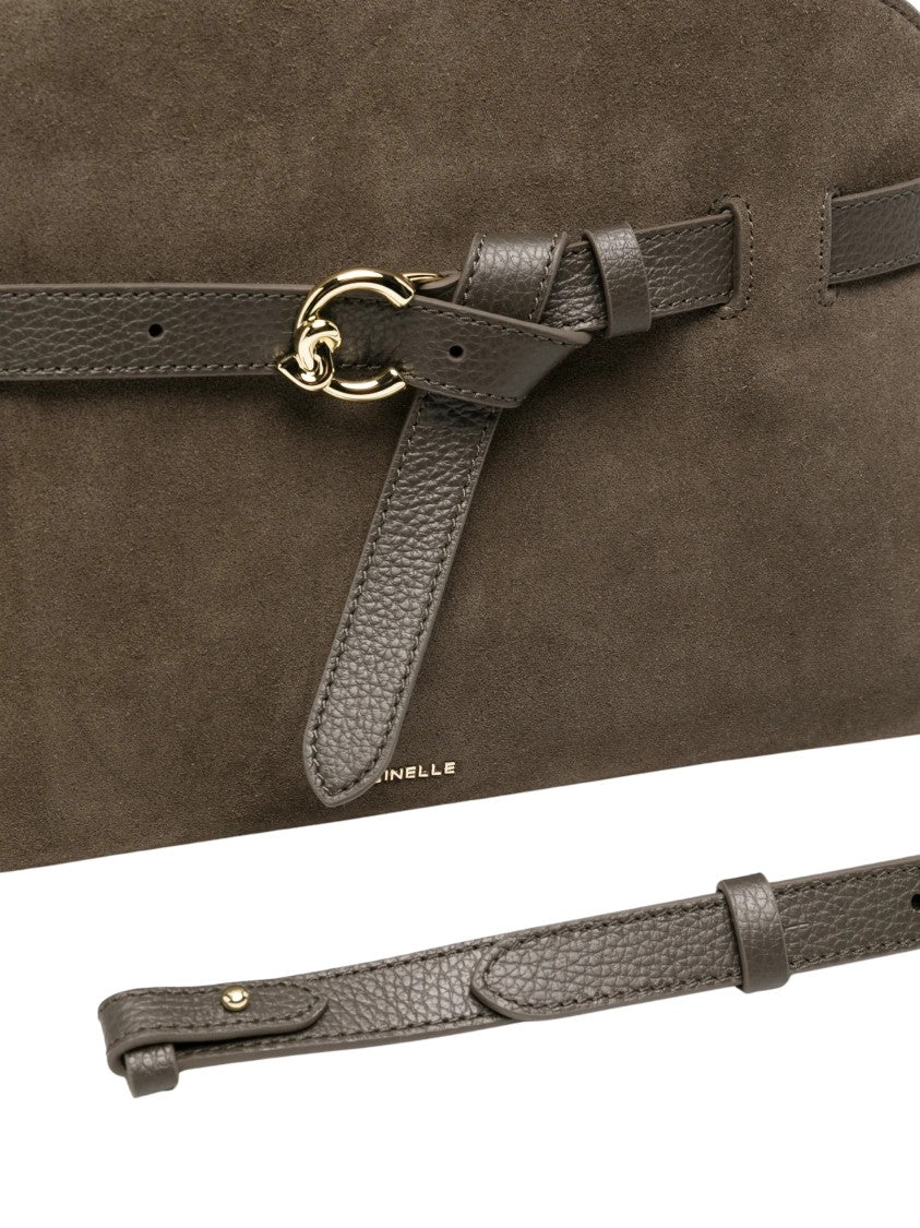 Coccinelle Sabine Suede Medium Suede Handbag
