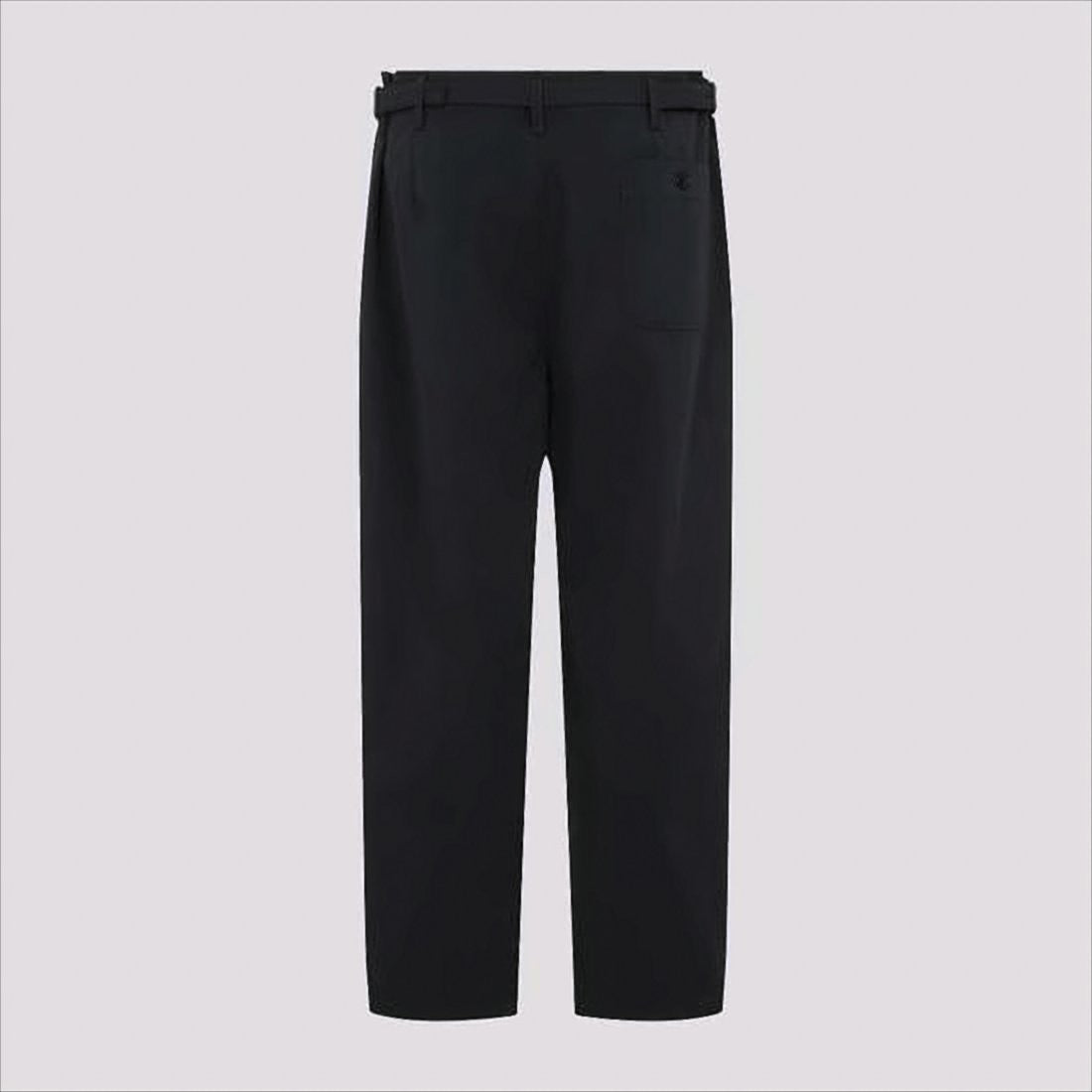 Lemaire Minimalist Tailored Straight-Leg Pants With Matte Finish