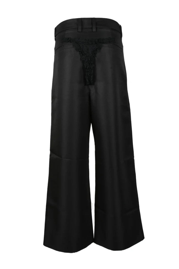 Vaquera Polyester Trousers - Black