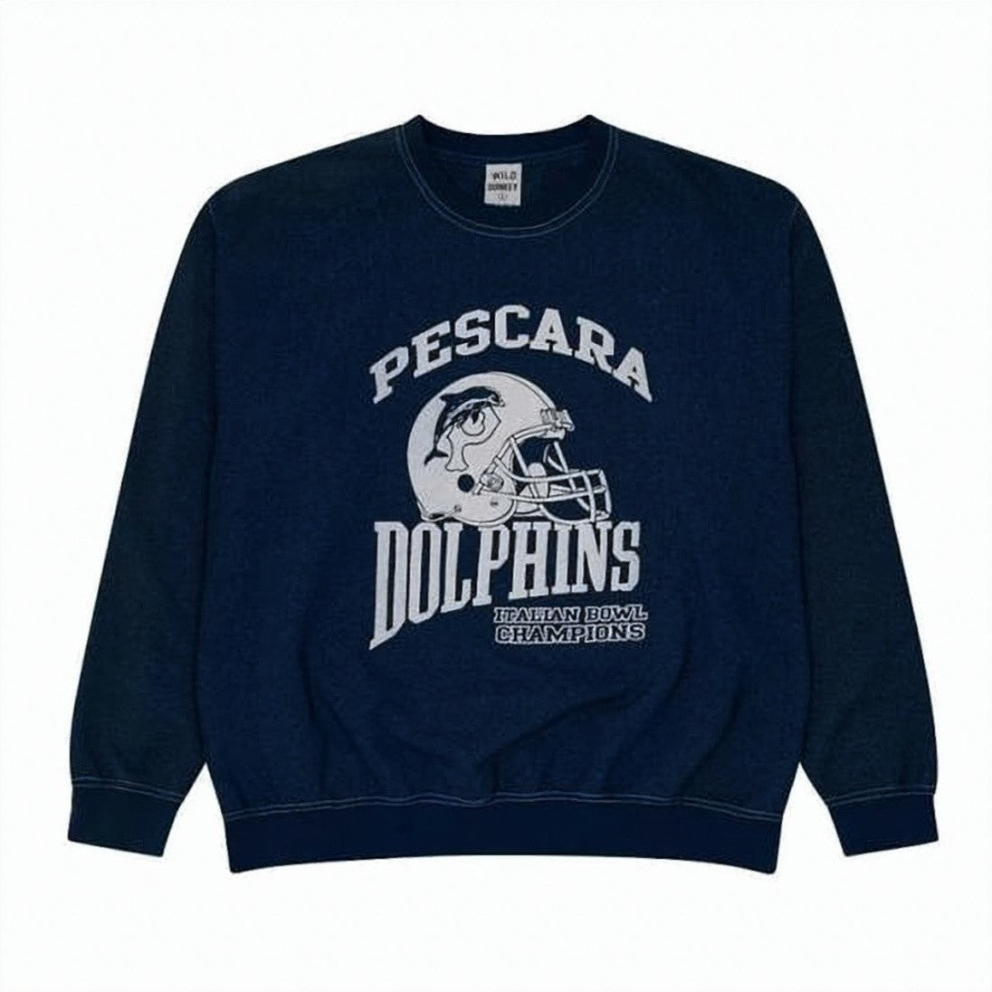 Wild Donkey Long-Sleeve Sweatshirt With Graphic Print