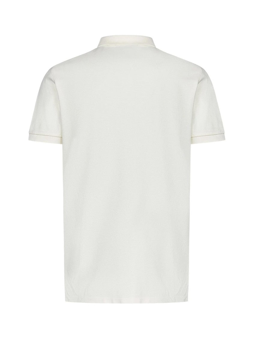 Polo Ralph Lauren Cream Slim-Fit Polo Shirt