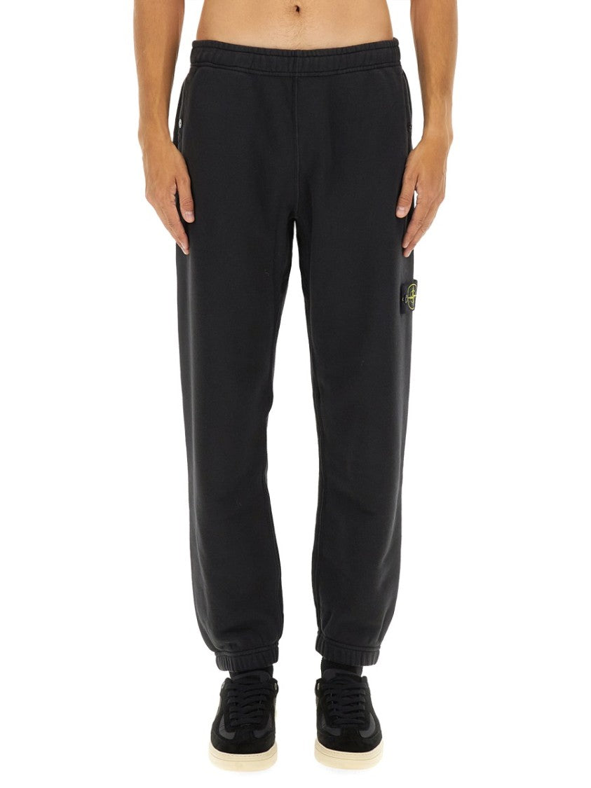 Stone Island Relaxed Fit Fleece Jogger Pants