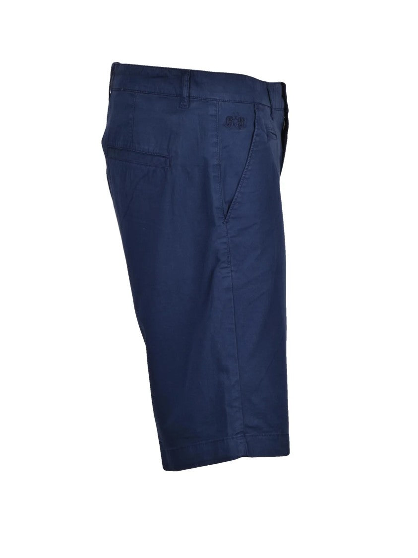 La Martina Multicolor Cotton Elastane Bermuda Shorts