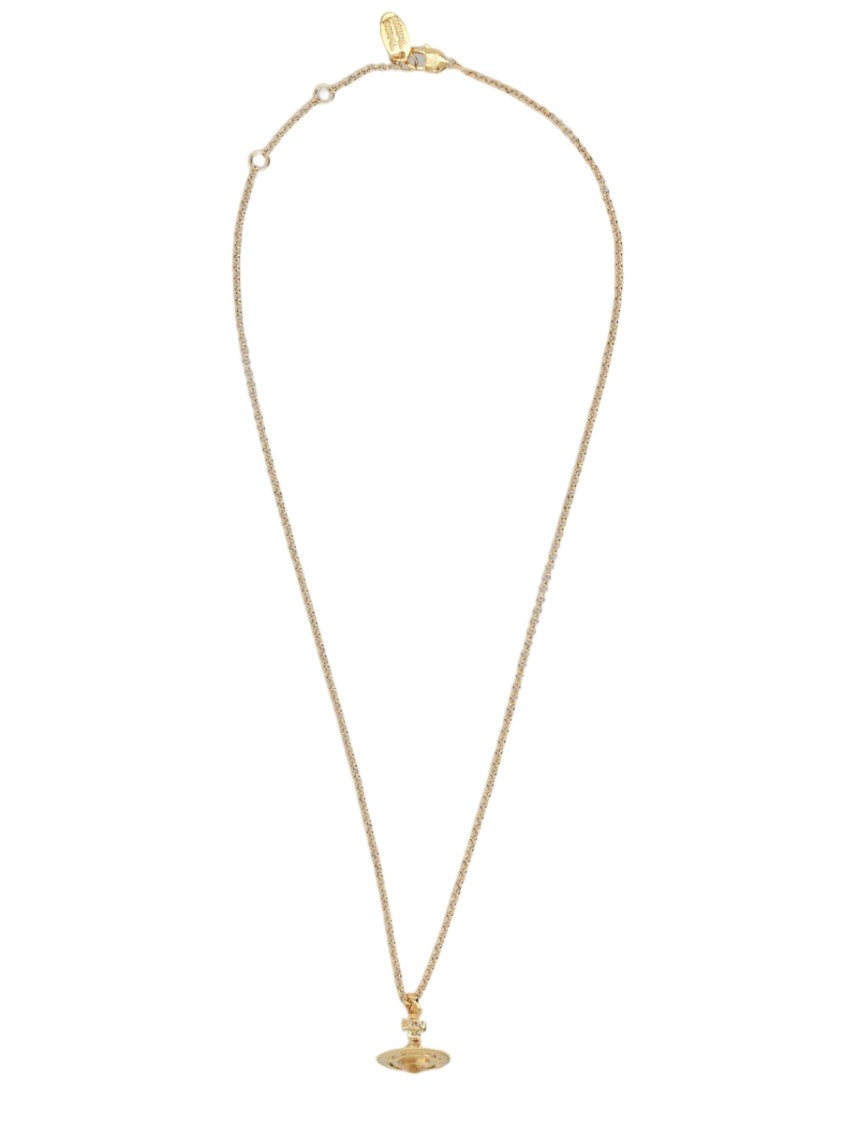 Vivienne Westwood Brass Orb Pendant Necklace