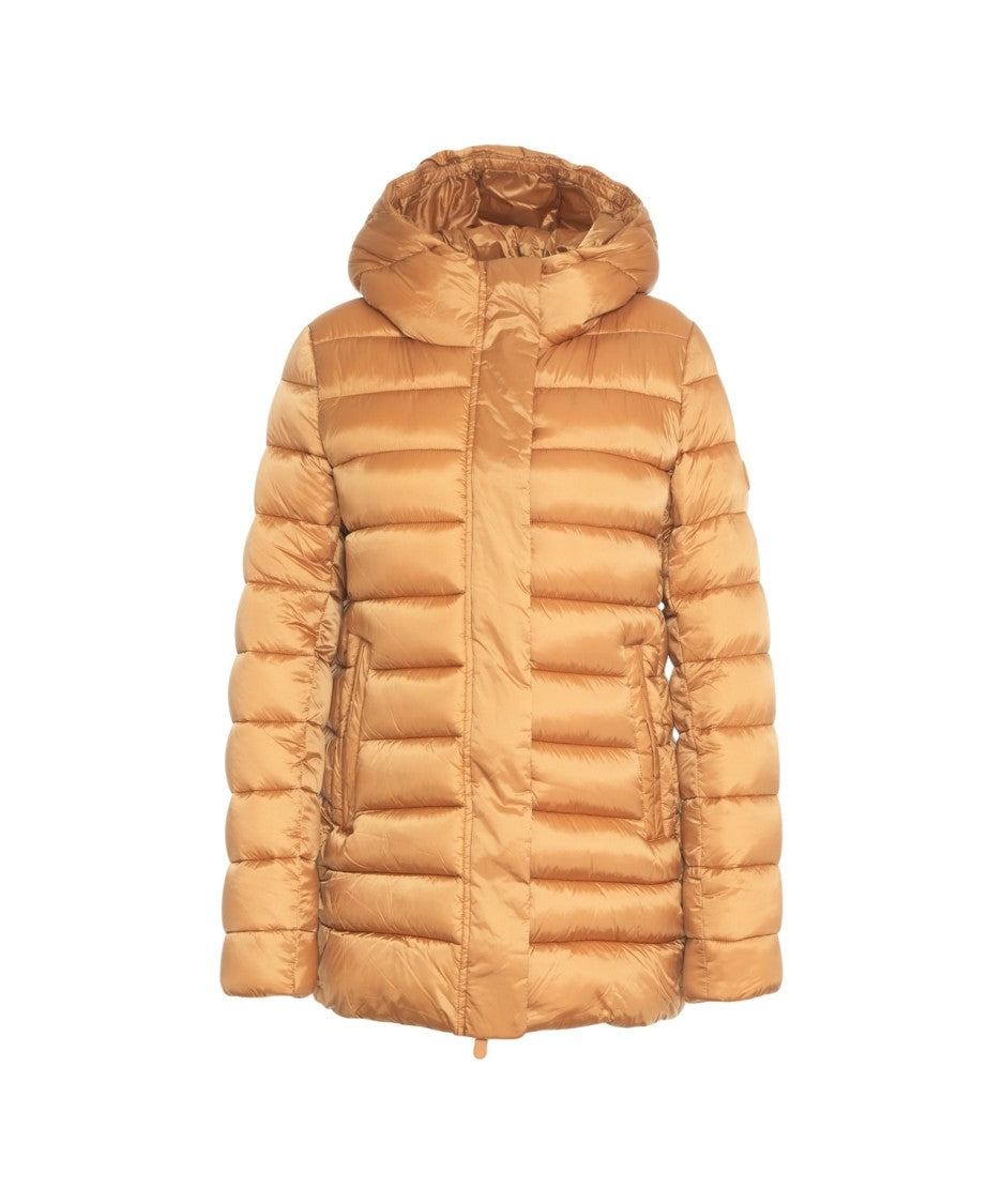 Save The Duck Mid-Length Eco-Friendly Down Jacket With Quilted Design