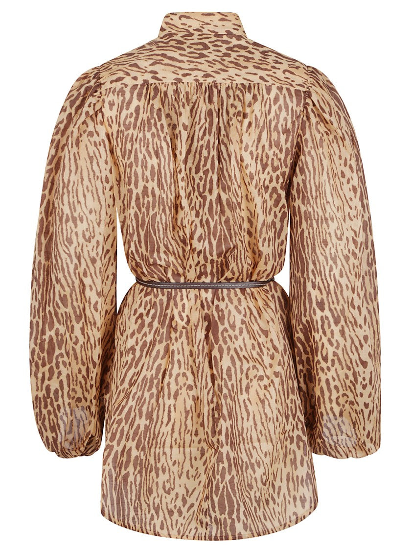 Zimmermann Cascadian Tunic With Deep V-Neckline