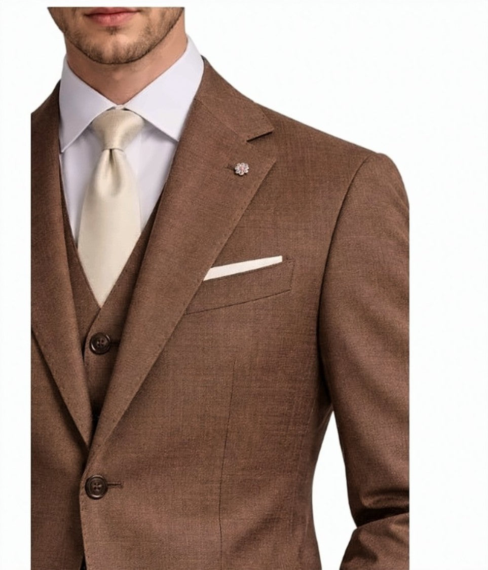 Bharnaba Arno Single Breasted Tailored Suit