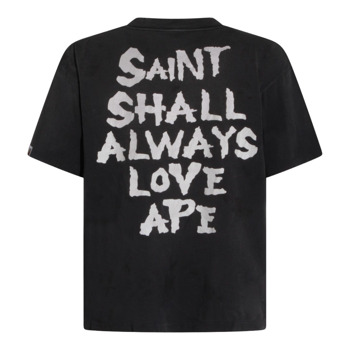 Saint Mxxxxxx Relaxed Fit Black T-Shirt
