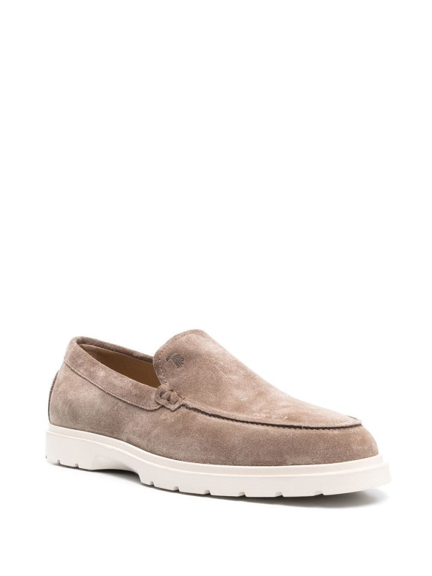 Tod's Slipper Loafer In Suede