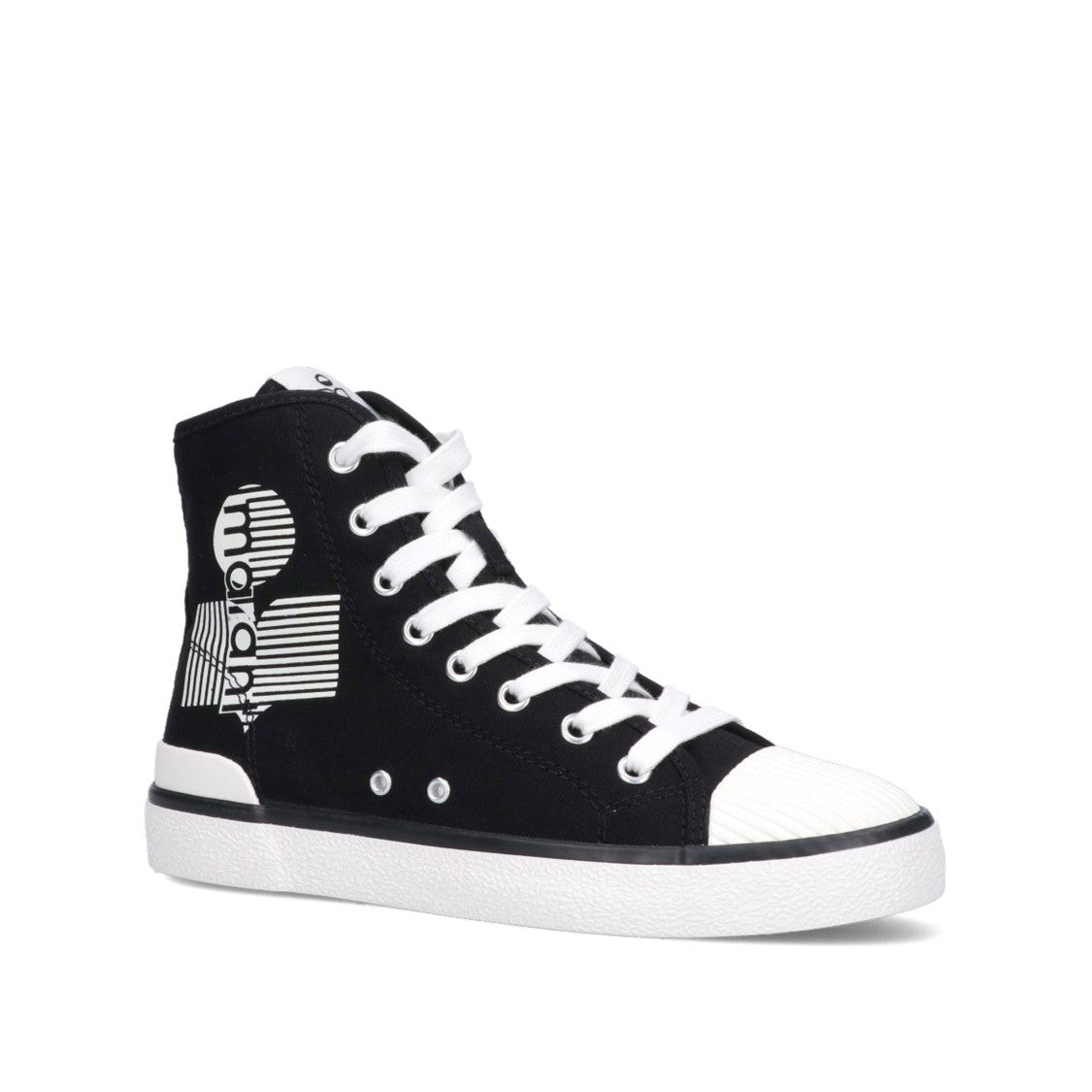Isabel Marant Black Canvas Sneakers