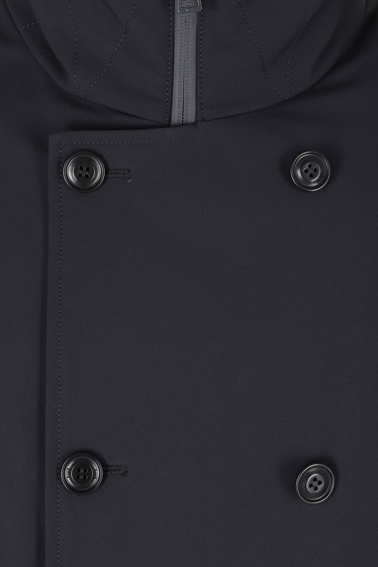 Duno Blue Picot Polyamide Padded Jacket