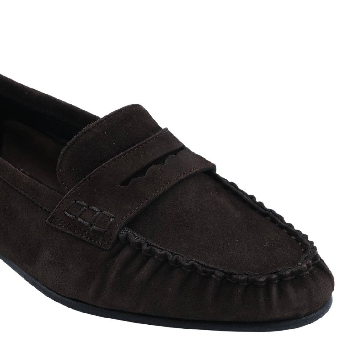 Aeydē Moccasin-Style Flat Shoes With Cut-Out Accents And Subtle Detailing