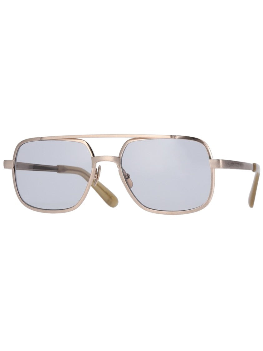Yellows Plus Blaire Titanium Sunglasses With Metallic Finish