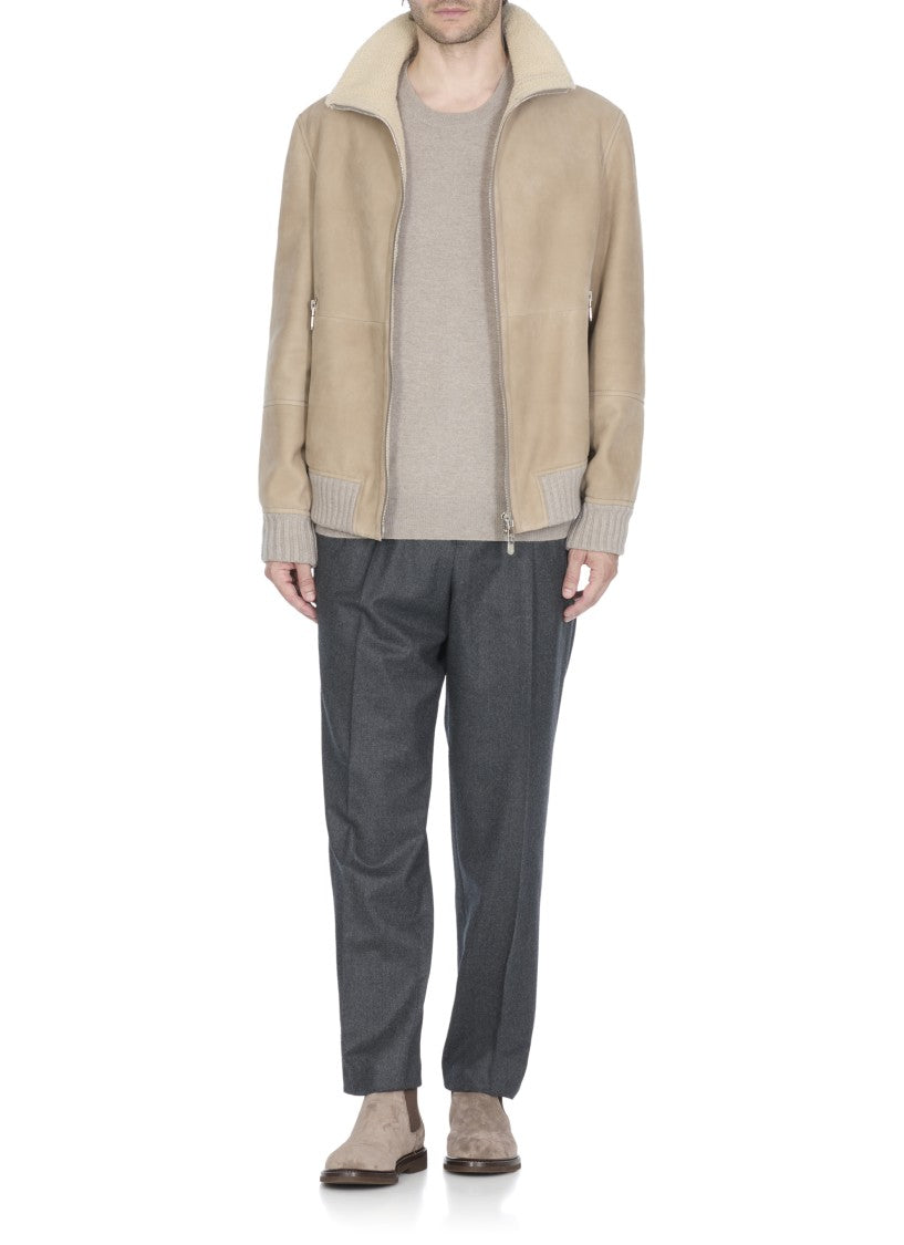 Brunello Cucinelli Chelsea Suede Leather Boots