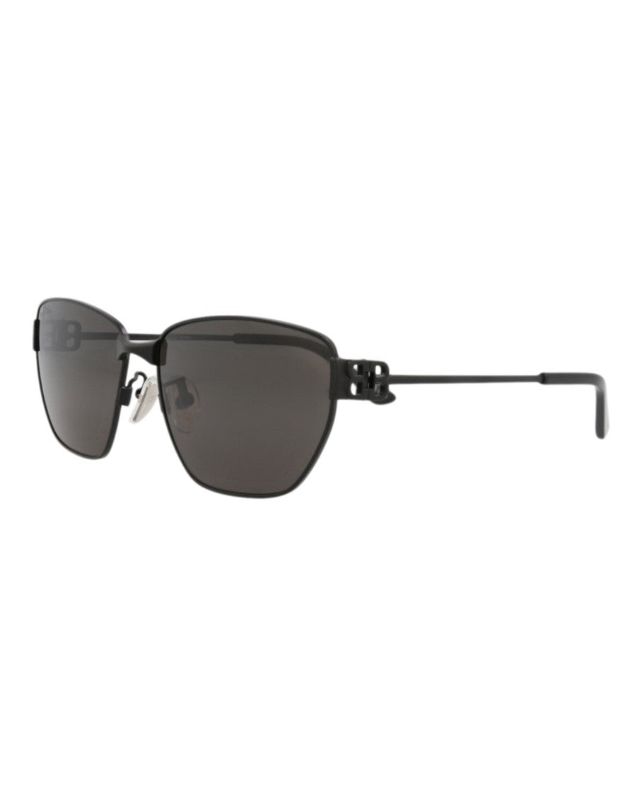 Balenciaga Cat Eye-Frame Metal Sunglasses