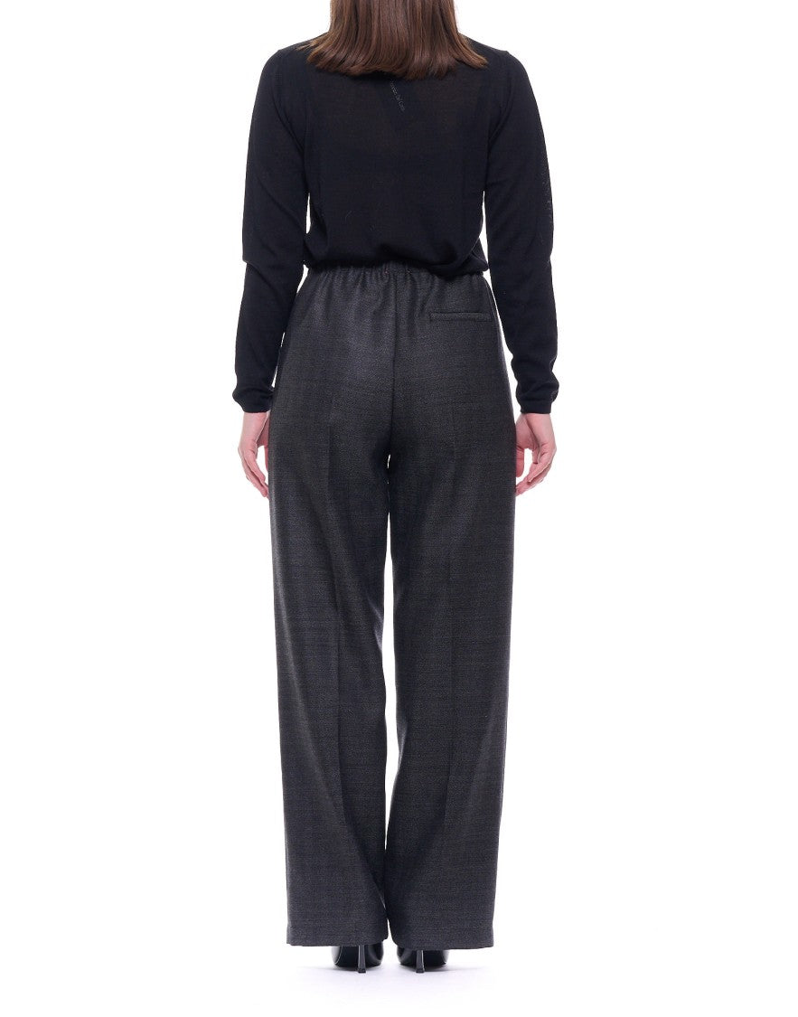Forte Forte High-Rise Straight-Leg Pants