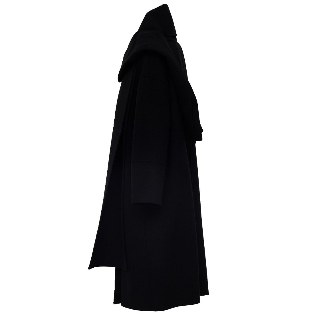Max Mara Melodia Draped Wool Long Coat